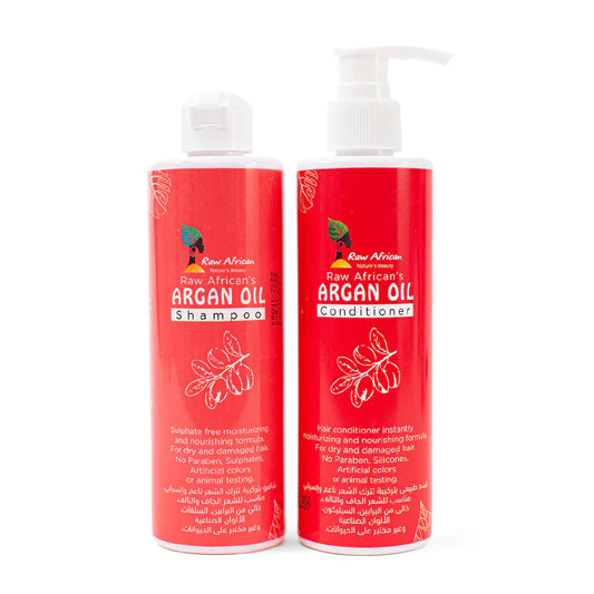 Argan Oil Shampoo & Conditioner Set 300ml