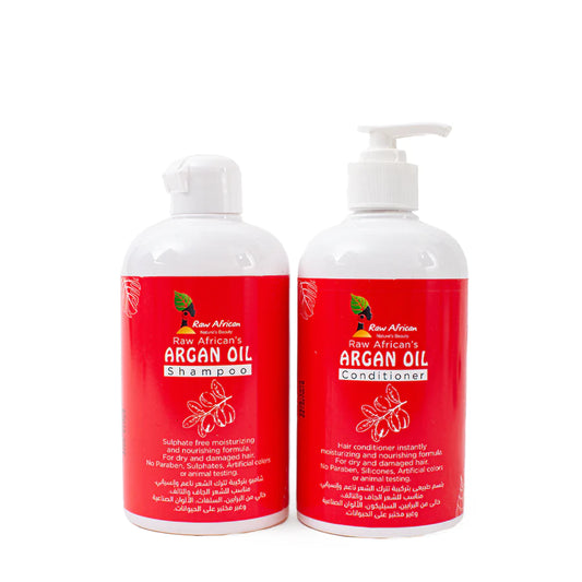 Argan Oil Shampoo & Conditioner Set 500ml